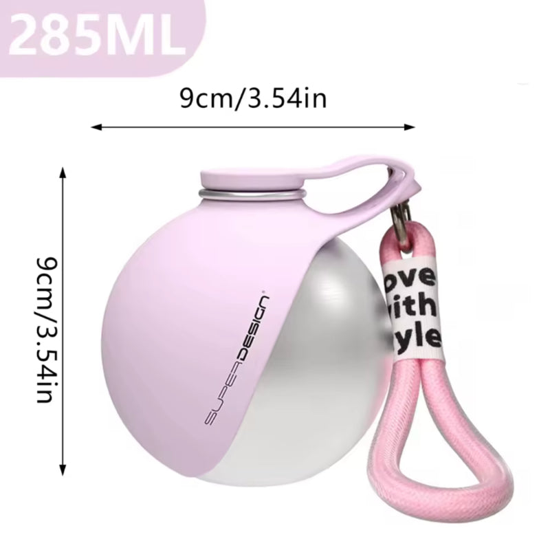 2-in-1 Portable Dog Water Bottle with Bowl