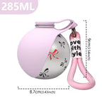 2-in-1 Portable Dog Water Bottle with Bowl