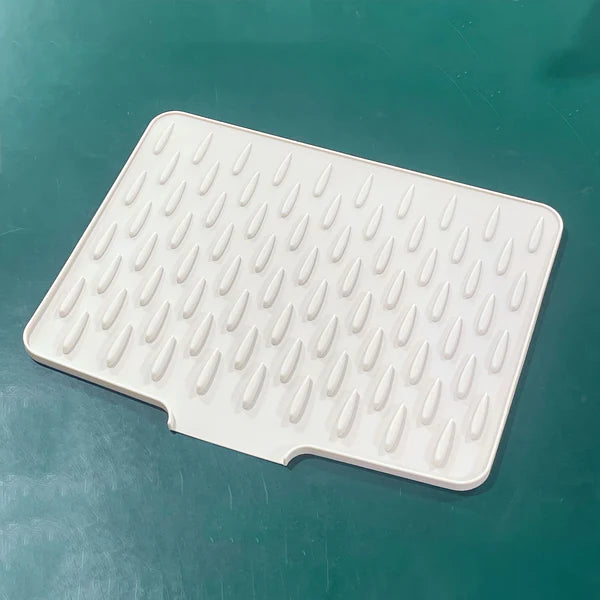 Sloped Silicone Draining Mat -Heat-Proof & Non-Slip