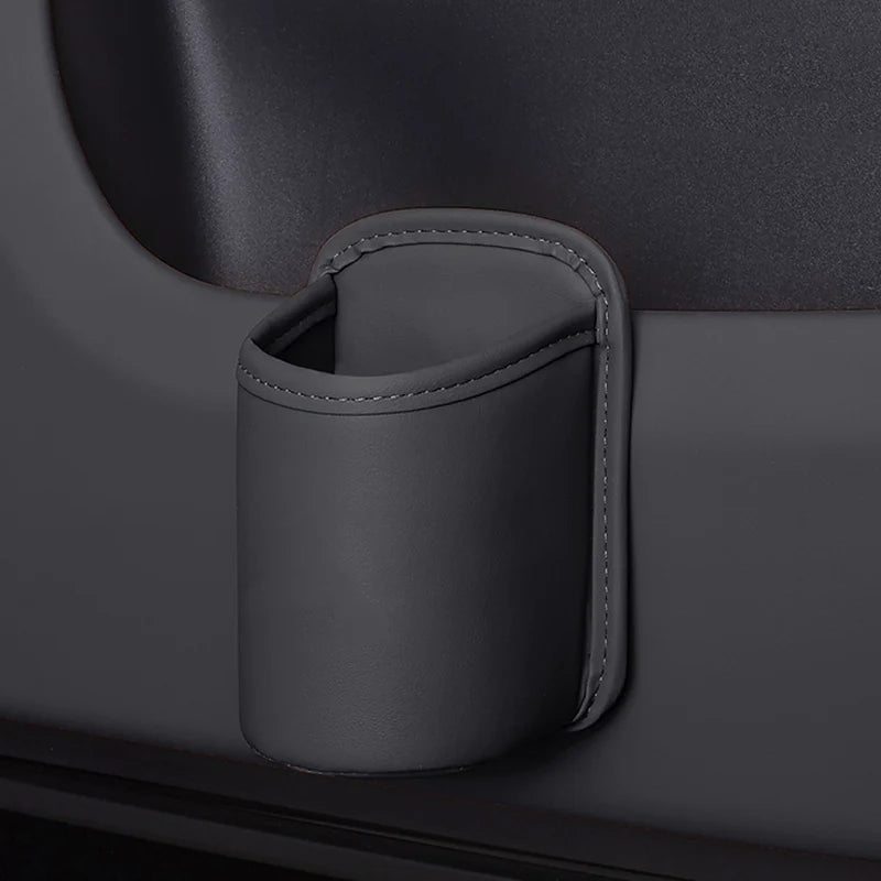 Urbanix Leather Cup Holder Organizer – Easy Install, Custom Logo Ready