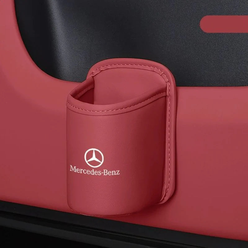 Urbanix Leather Cup Holder Organizer – Easy Install, Custom Logo Ready