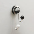 No-Drill Wooden Suction Cup Wall Hook – Strong Load-Bearing