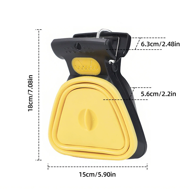 Pet Pooper Scooper – Foldable & Portable, Bag-Compatible