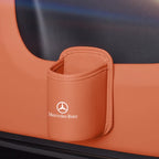 Urbanix Leather Cup Holder Organizer – Easy Install, Custom Logo Ready