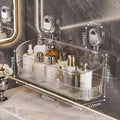 No-Drill Bathroom Suction Storage Box – Large Capacity & Strong Load-Bearing