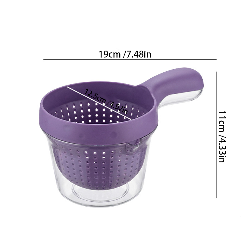 Dopamine Drain Basket – Double-Layer Design, Food-Grade Material