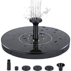 Solar Fountain – Solar Powered, Multiple Spray Modes