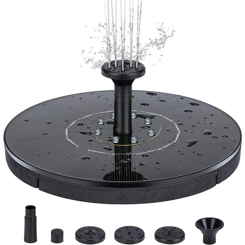 Solar Fountain – Solar Powered, Multiple Spray Modes