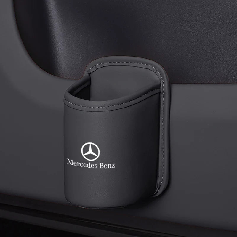 Urbanix Leather Cup Holder Organizer – Easy Install, Custom Logo Ready