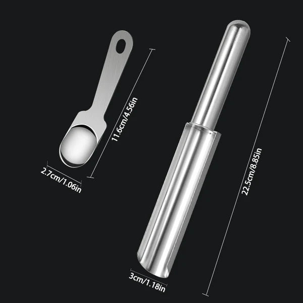 Stainless Steel Meatball Maker Tool: Quick & Uniform Shaping