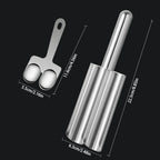 Stainless Steel Meatball Maker Tool: Quick & Uniform Shaping