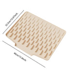 Sloped Silicone Draining Mat -Heat-Proof & Non-Slip